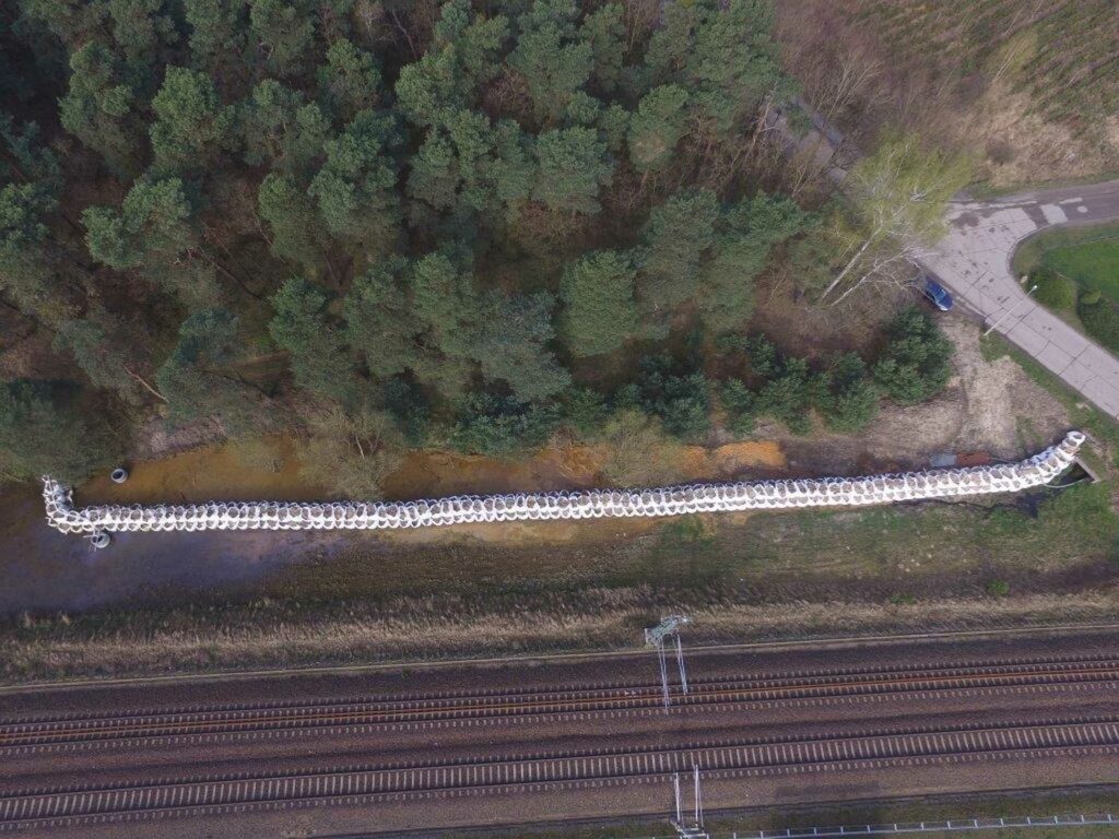 Projekt Wasserhaltung in Walddrehna von der ABG Anlagen-, Bau- und Betriebsgesellschaft mbH Dresden