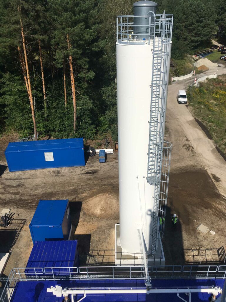 mobile Wasseraufbereitungsanlage in Burgneudorf von der ABG Anlage-, Bau- und Betriebsgesellschaft mbH in Dresden
