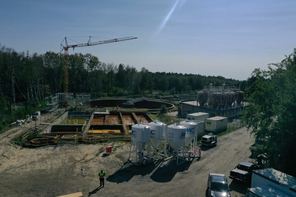Grubenwasserreinigungsanlage von ABG Anlagenbau Dresden in Pößnitz