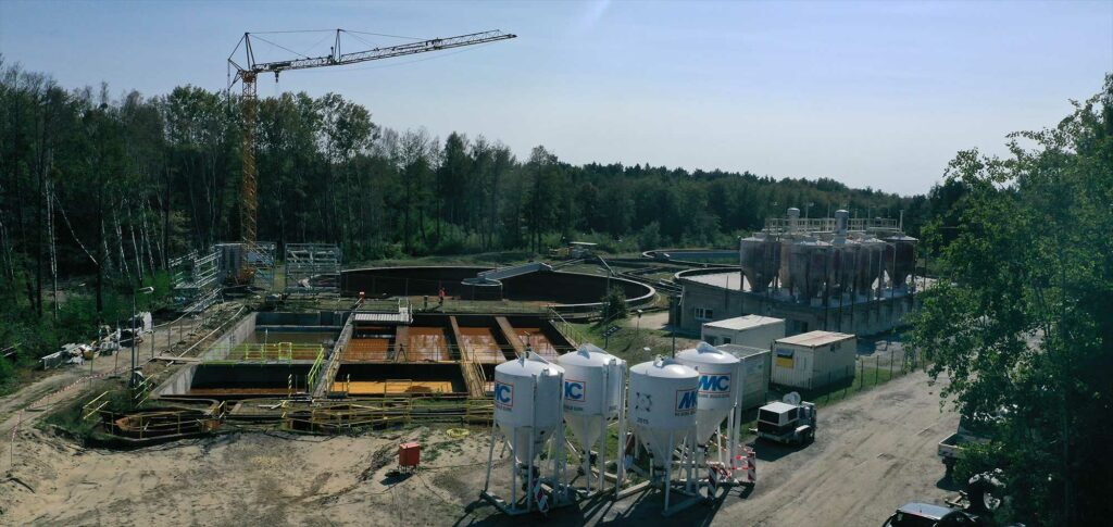 Grubenwasserreinigungsanlage von ABG Anlagenbau Dresden in Pößnitz